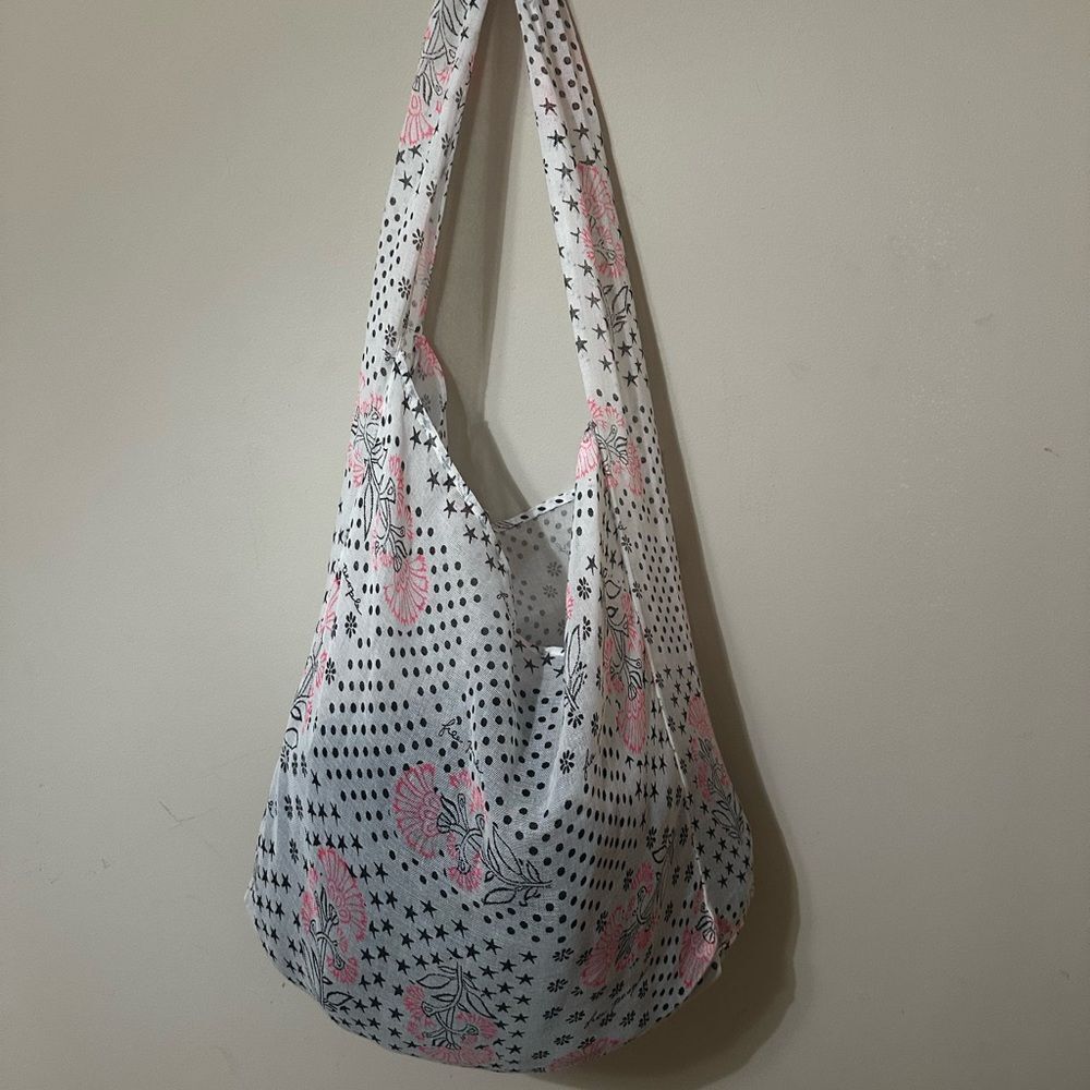 NWT Free People Quilted Carryall Bag + Quilted Micro Pouch + Shopping Bag - Picture 8 of 8